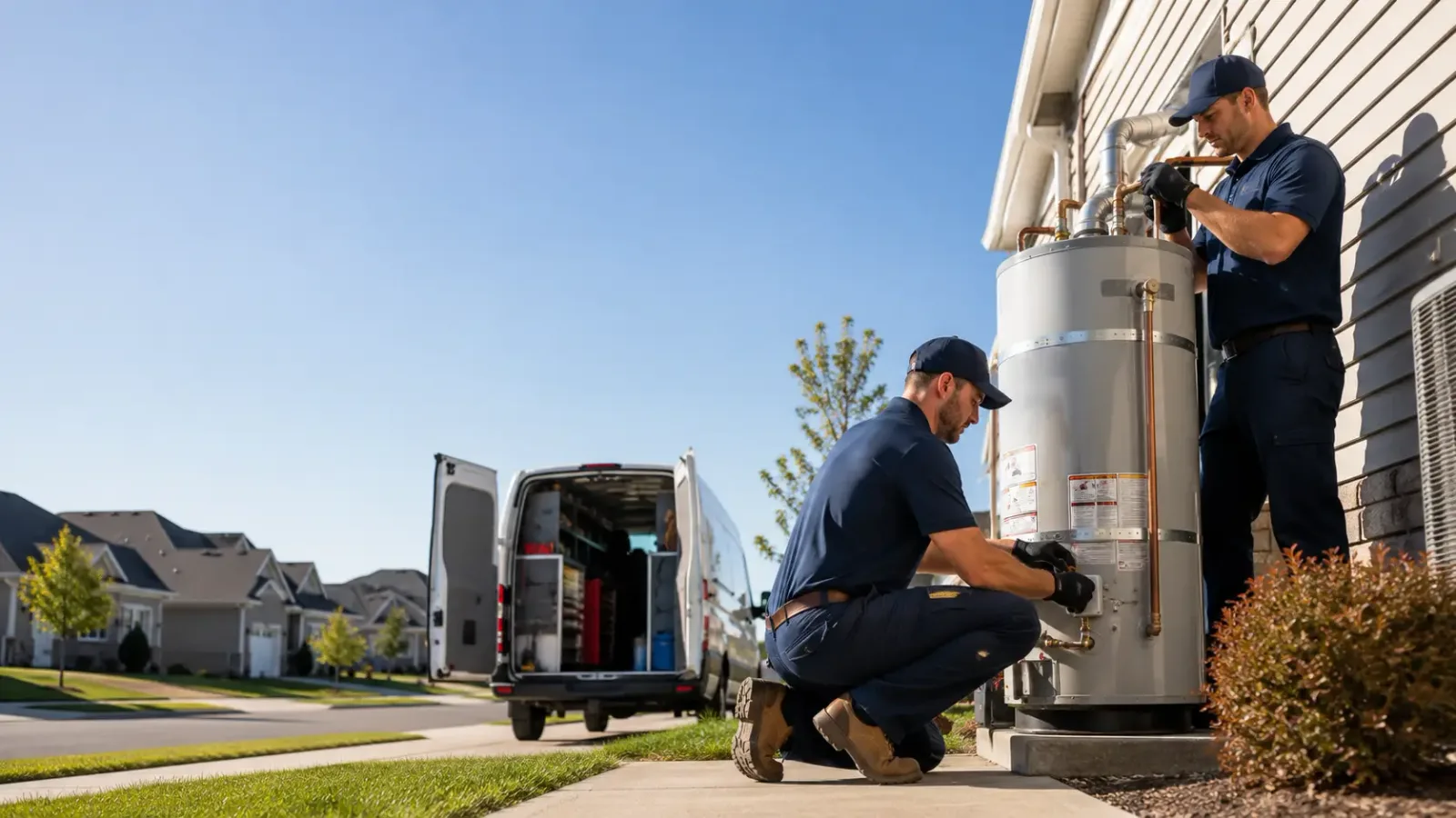 Water Heater Installation in Bushton, KS